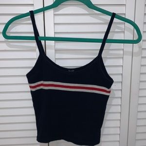 John Galt Red Stripe Skylar Tank